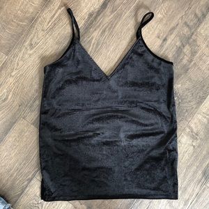 velvet tank top